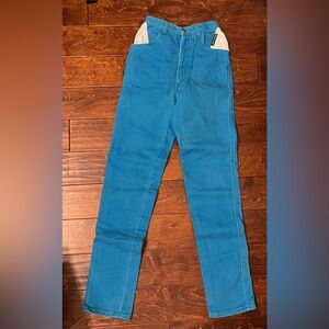 Teal/Blue Vintage Women’s Rocky Mountain Jeans